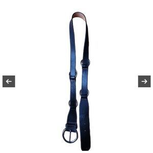 Furla leather chain belt